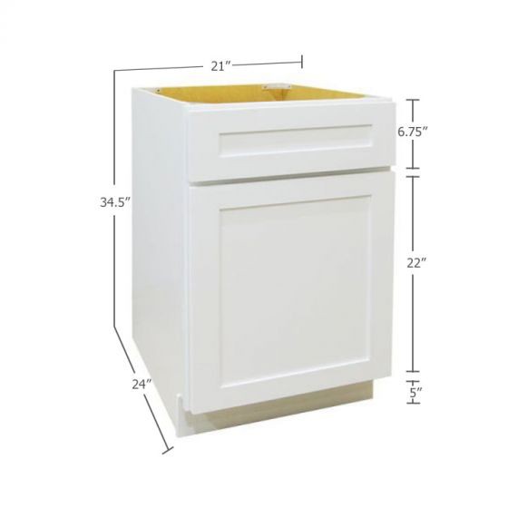 Armari base de 21 polzades