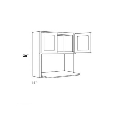 Armari de microones de 30 polzades