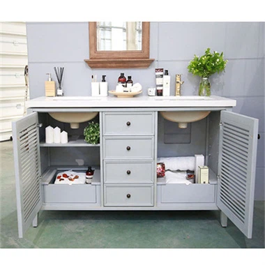 Mocador de doble lavabo de 48 polzades